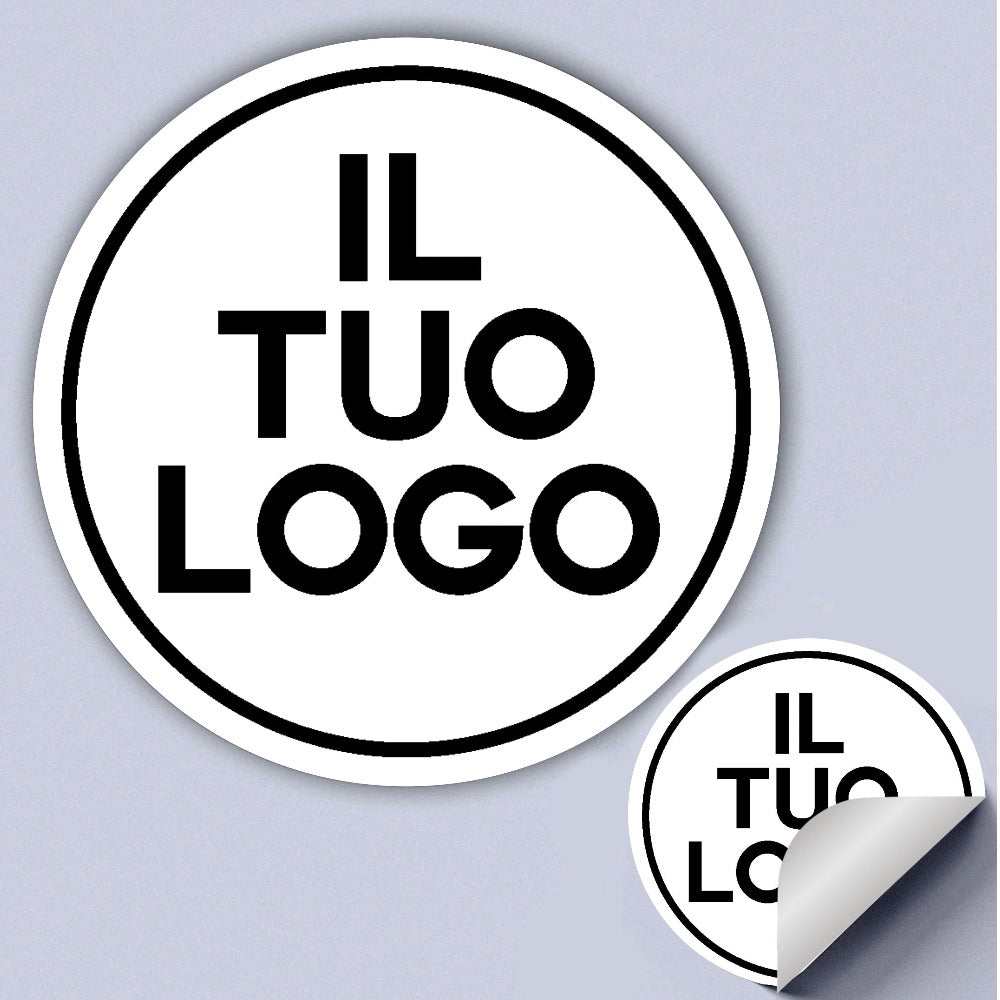 100 ADESIVI CERCHIO