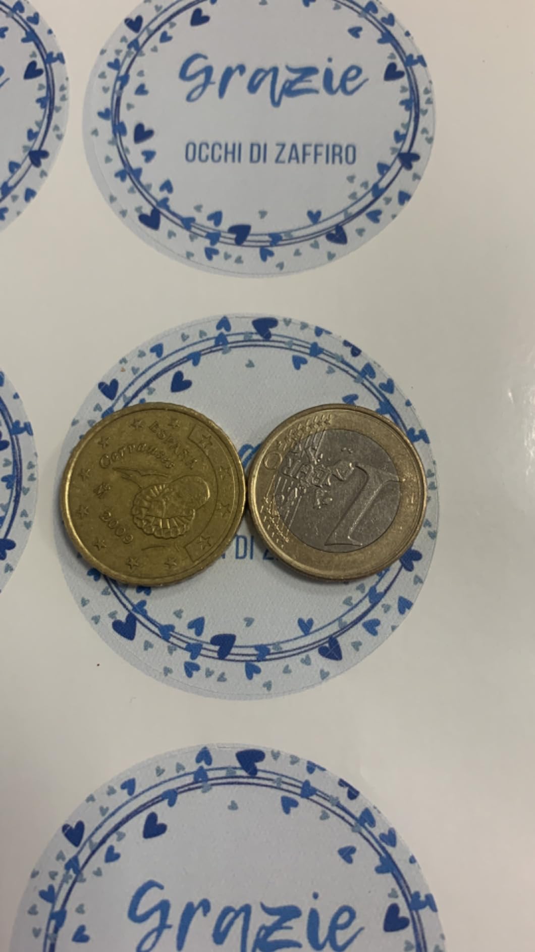 100 ADESIVI CERCHIO