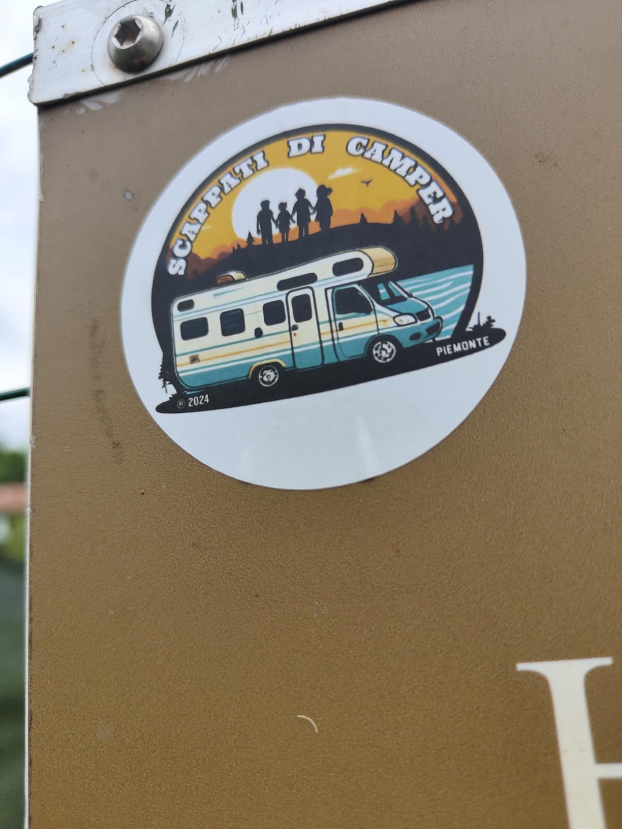 100 ADESIVI CERCHIO