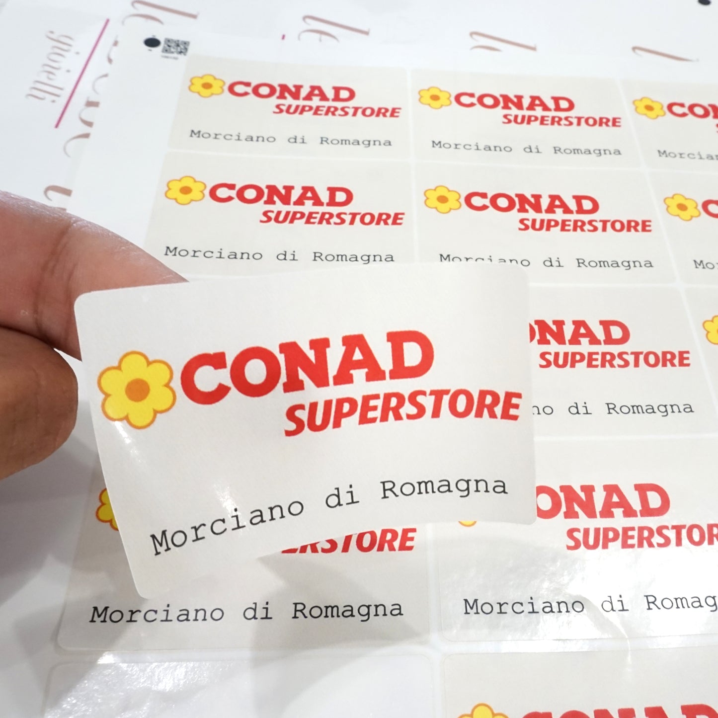 100 ADESIVI RETTANGOLO