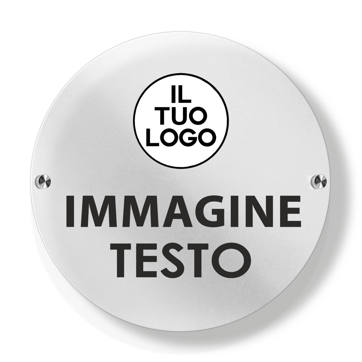 Targa personalizzabile