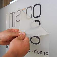 SCRITTE ADESIVE