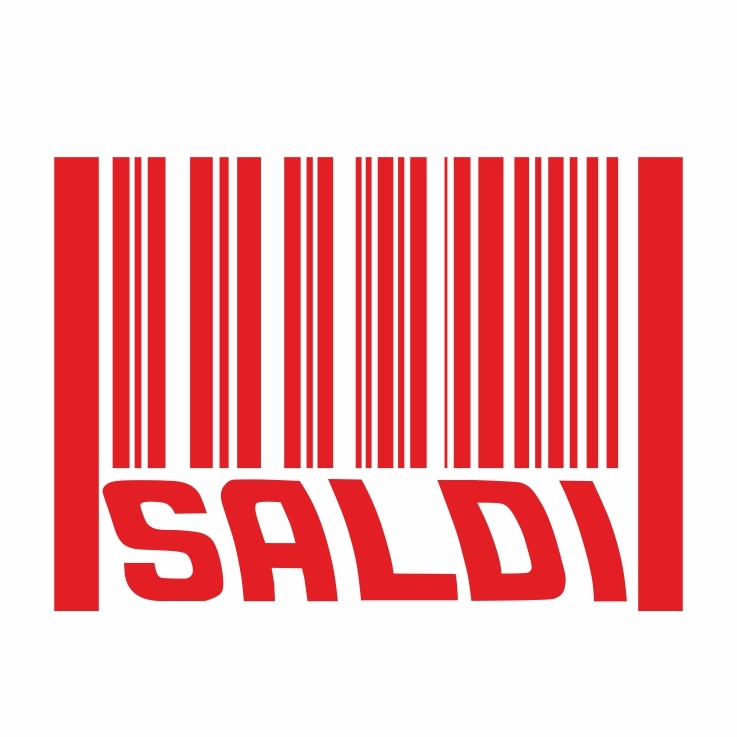 Adesivo Saldi Etichetta Codice a barre