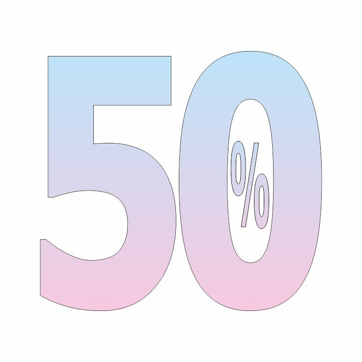 Percentuale Saldi Colori Sfumati