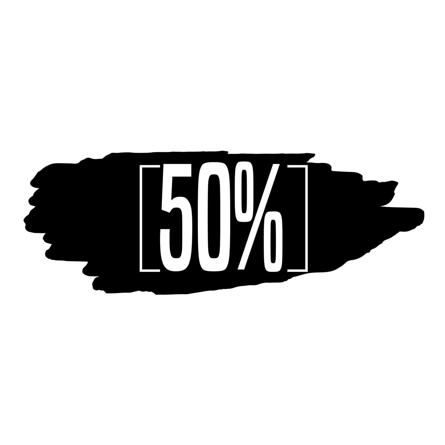 Etichetta Saldi Spruzzo di Vernice