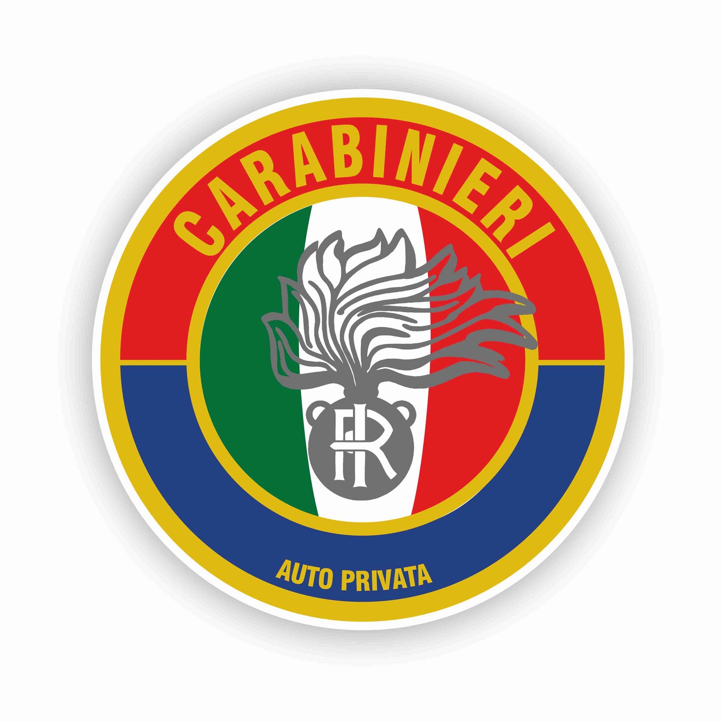 N. 2 Adesivi compatibile per Carabinieri