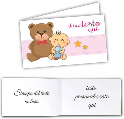 Bigliettini NASCITA/BATTESIMO