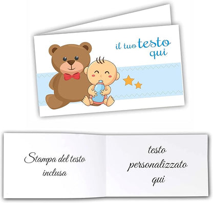 Bigliettini NASCITA/BATTESIMO