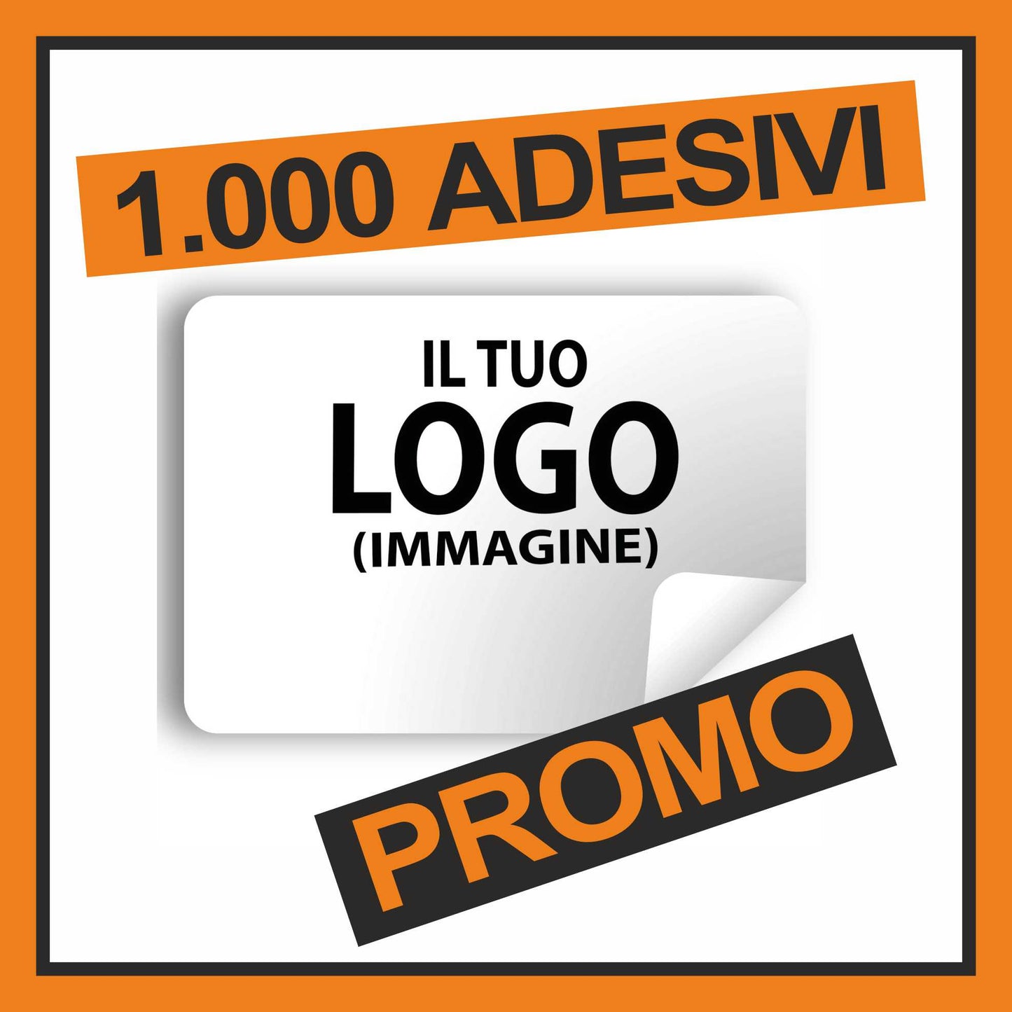 🔥 1000 🔥 ADESIVI RETTANGOLO