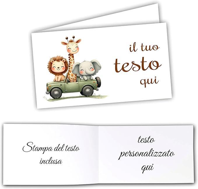 Bigliettini NASCITA/BATTESIMO