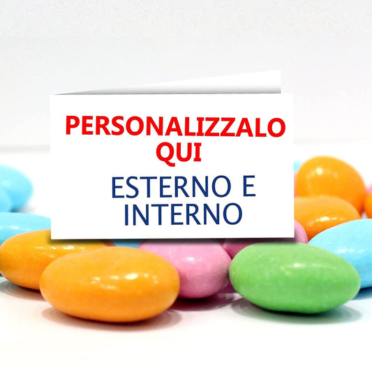 100 Bigliettini Bomboniera