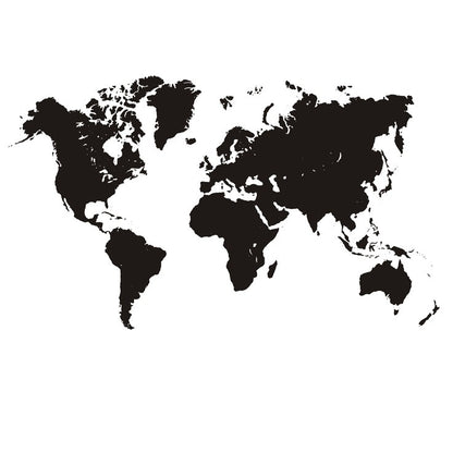 Adesivo mappa del mondo